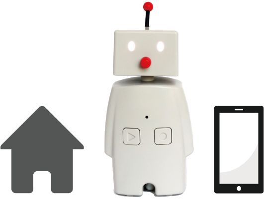 心の状態を把握出来る小さなロボット「絆 BOCCO」